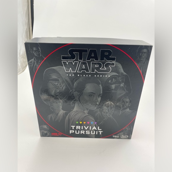 Trivial Pursuit Star Wars The Black Series Edition Board Game Hasbro